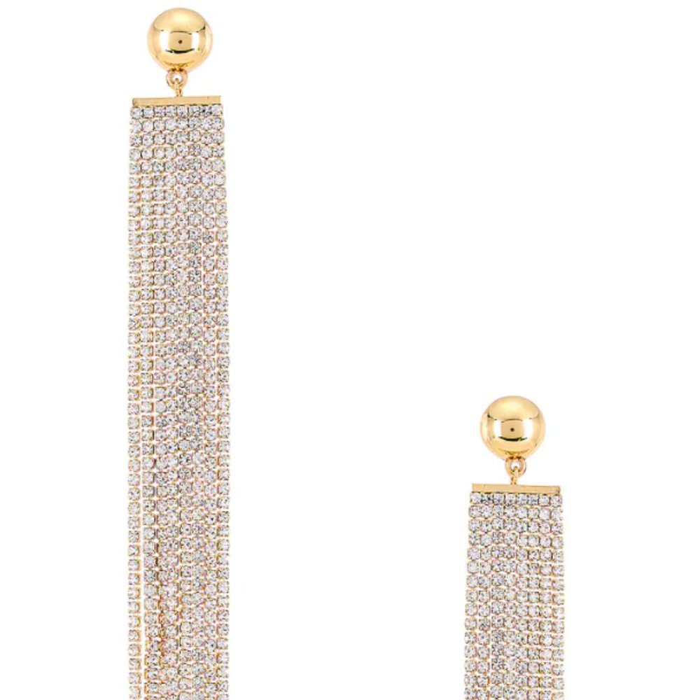 Ettika Rhinestone Waterfall Earring
